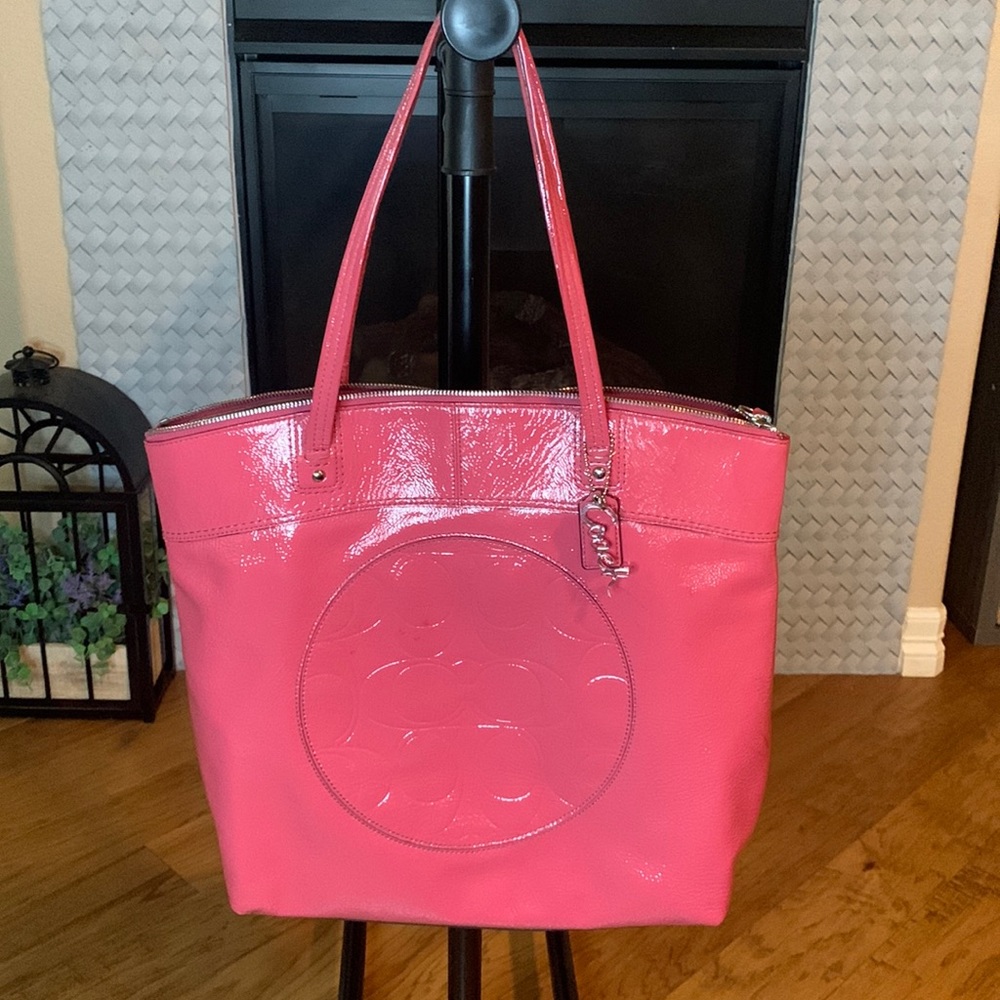 Coach zippered tote - Pink